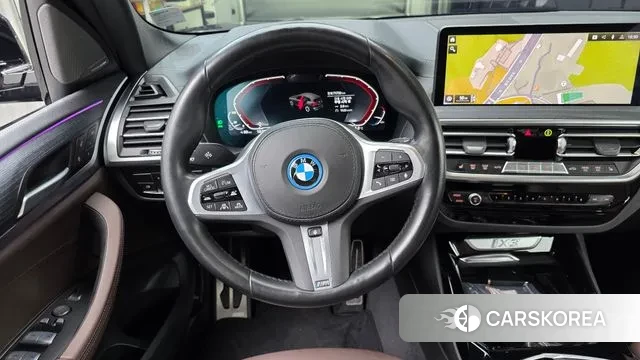 BMW iX3 2023 Черный из Кореи, фото 4