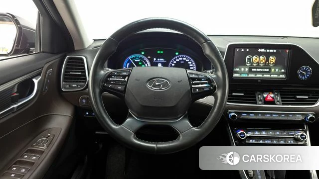 Hyundai Grandeur IG Hybrid 2019 Серый из Кореи, фото 4