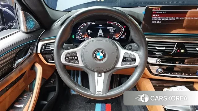 BMW 5 Series (G30) 2022 Синий из Кореи, фото 4