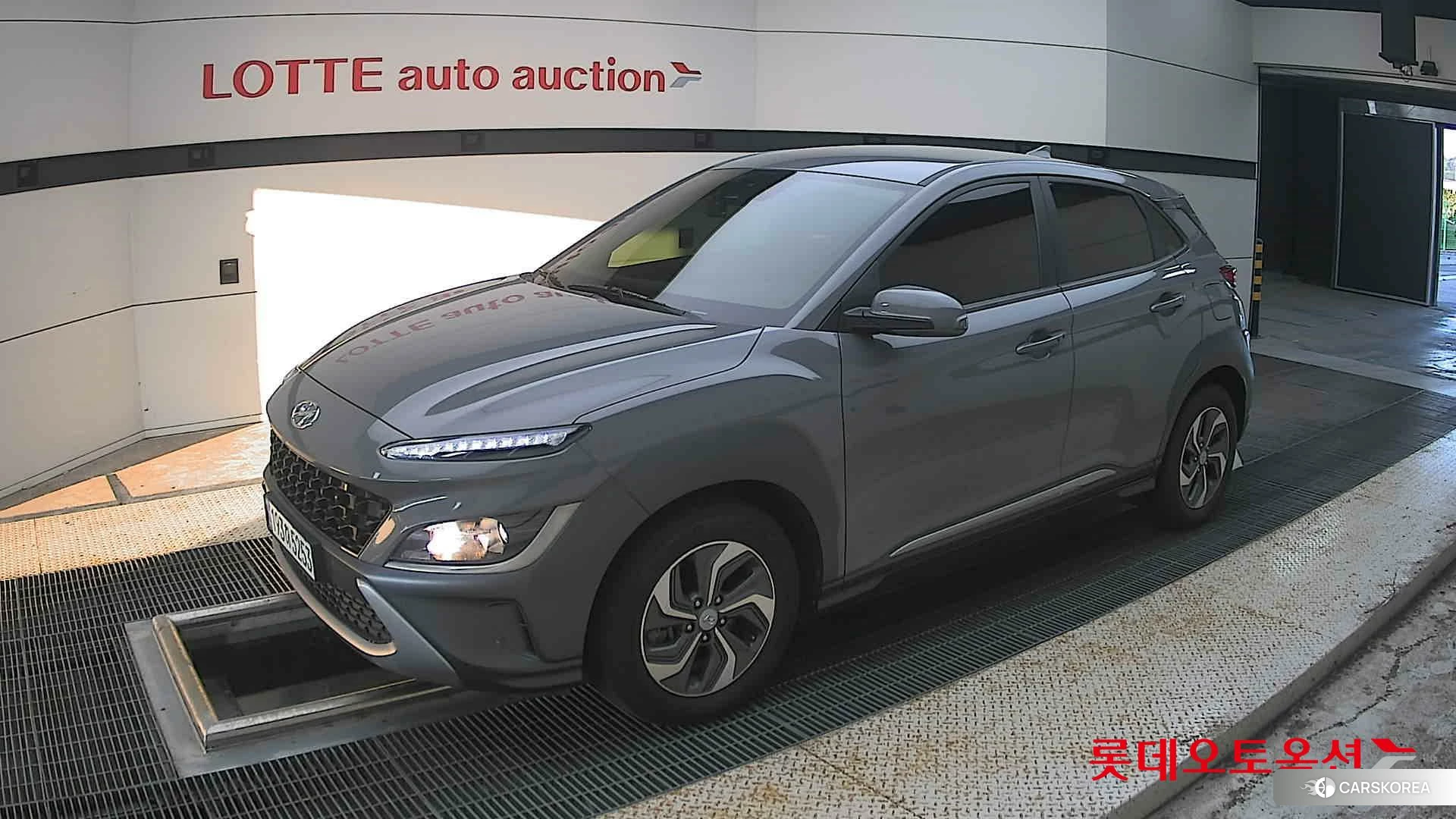 Hyundai Kona Hybrid 2023 Galactic Grey Metallic из Кореи, фото 4