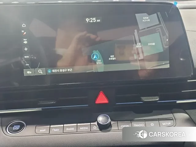 Hyundai The New Avante (CN7) 2024 Черный из Кореи, фото 4