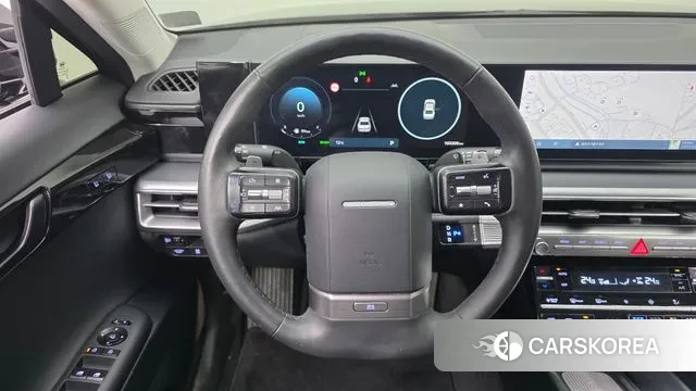 Hyundai Grandeur Hybrid (GN7) 2023 Черный из Кореи, фото 4