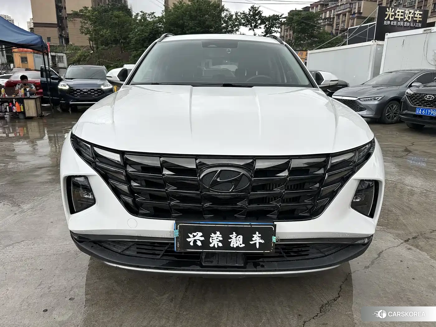 Hyundai Tucson 2022 Белый из Китая, фото 4