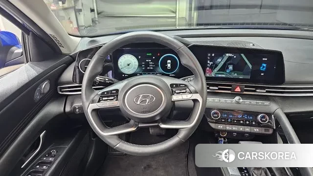 Hyundai Avante (CN7) 2021 Синий из Кореи, фото 4