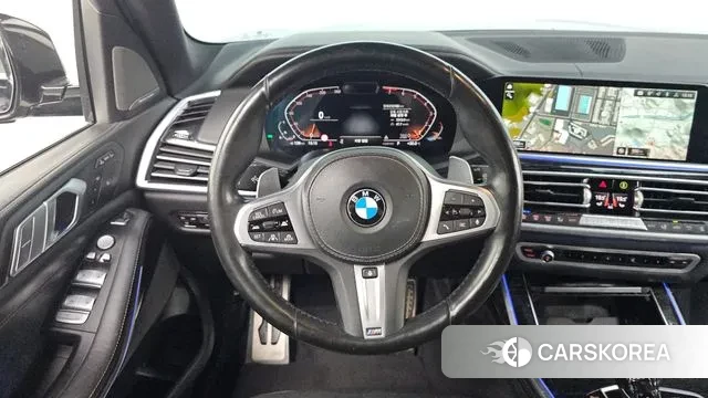 BMW X7 (G07) 2021 Синий из Кореи, фото 4