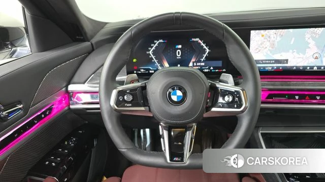 BMW 7 Series (G70) 2023 Черный из Кореи, фото 4