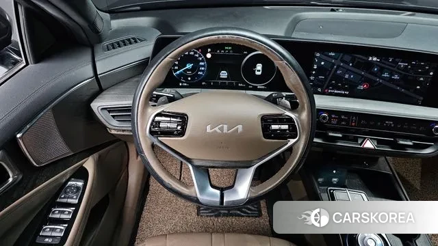Kia K8 Hybrid 2021 Черный из Кореи, фото 4
