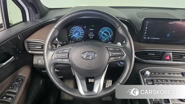 Hyundai The New Santa Fe 2023 Белый из Кореи, фото 4