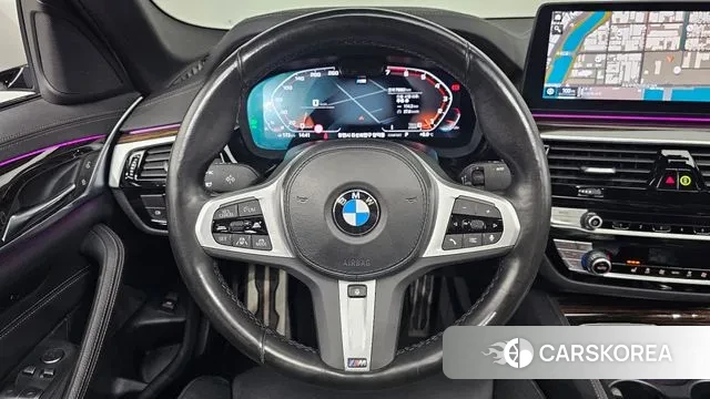 BMW 5 Series (G30) 2022 Белый из Кореи, фото 4