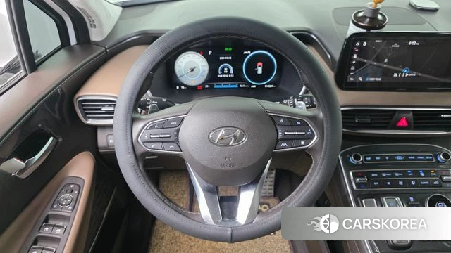 Hyundai The New Santa Fe 2021 Белый из Кореи, фото 4