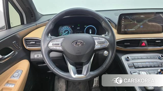 Hyundai The New Santa Fe 2022 Белый из Кореи, фото 4