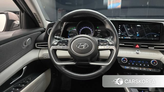 Hyundai Avante Hybrid (CN7) 2022 Серый из Кореи, фото 4