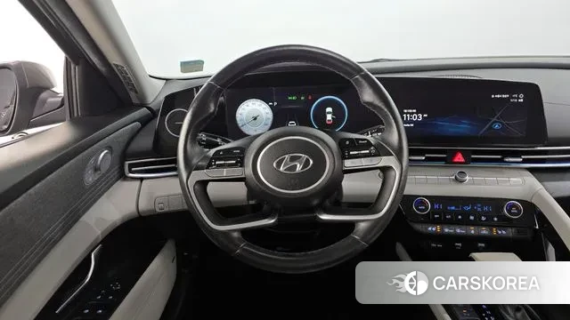 Hyundai Avante Hybrid (CN7) 2023 Серый из Кореи, фото 4