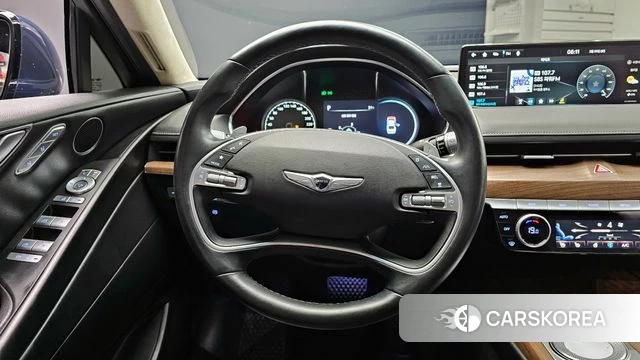 Genesis G80 (RG3) 2022 Синий из Кореи, фото 4