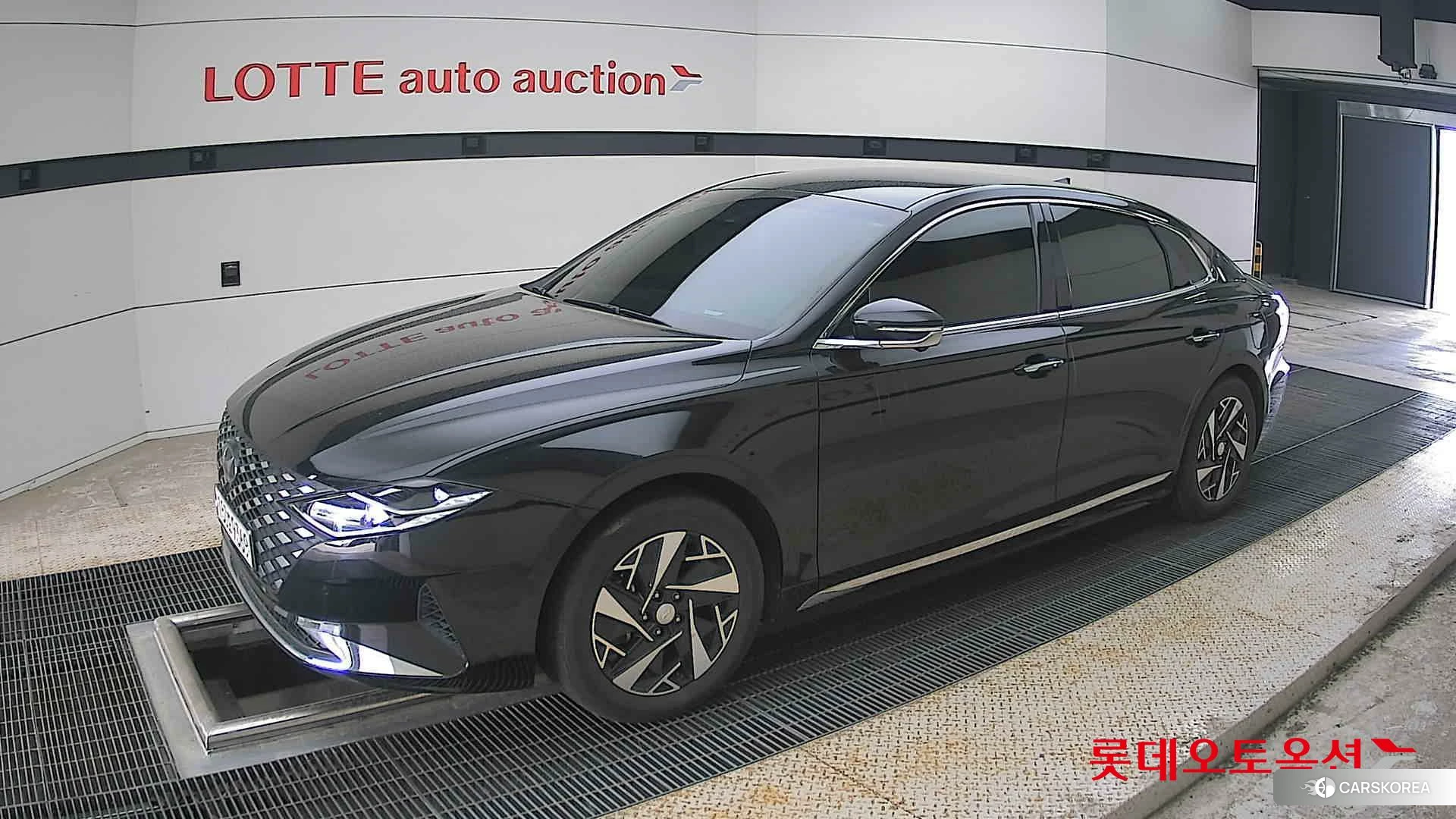 Hyundai Grandeur Hybrid 2021 Черный из Кореи, фото 4