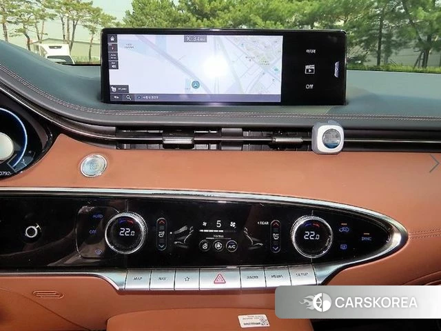 Genesis GV70 2021 Белый из Кореи, фото 4