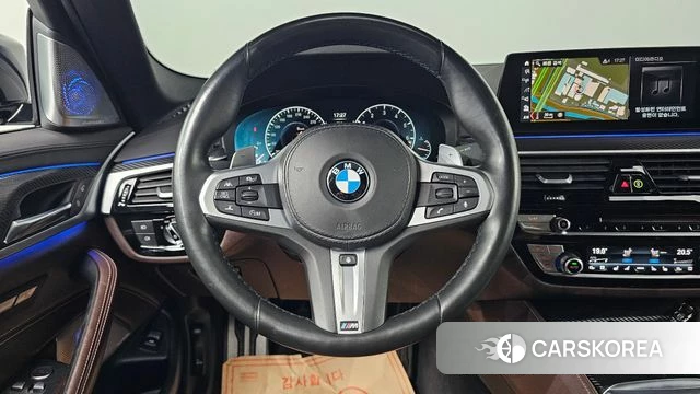 BMW 5 Series (G30) 2019 Черный из Кореи, фото 4