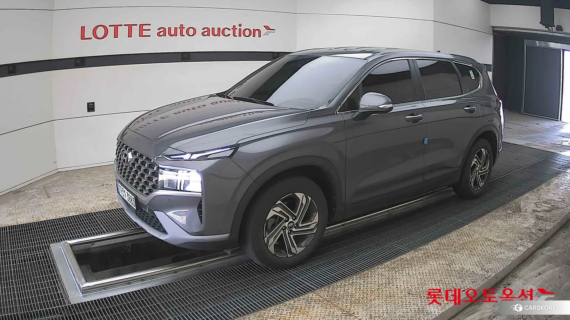 Hyundai Santa Fe 2022 Magnetic Grey Metallic из Кореи, фото 4