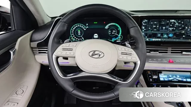 Hyundai The New Grandeur IG Hybrid 2022 Черный из Кореи, фото 4