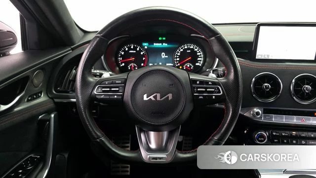 Kia Stinger Meister 2022 Темно-зеленый из Кореи, фото 4