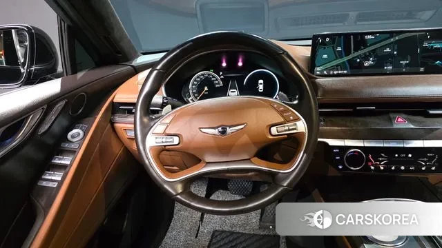 Genesis G80 (RG3) 2021 Черный из Кореи, фото 4