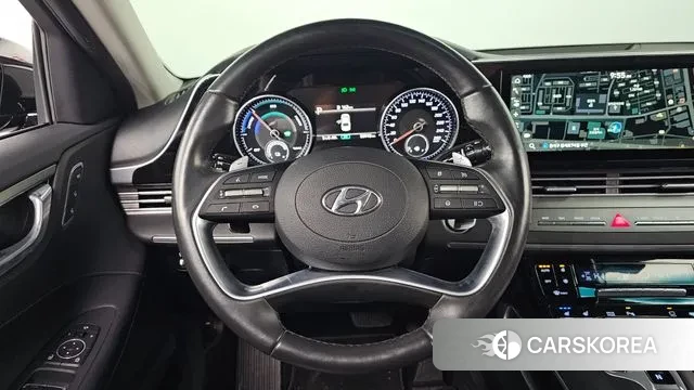 Hyundai The New Grandeur IG Hybrid 2021 Черный из Кореи, фото 4