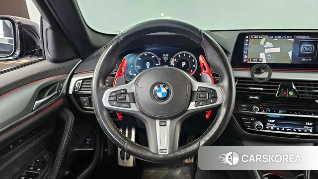 BMW 5 Series (G30) 2019 Черный из Кореи, фото 4