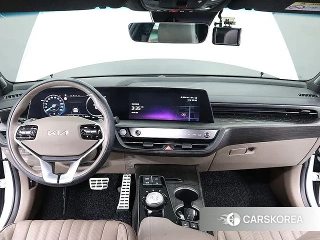 Kia K8 Hybrid 2022 Белый из Кореи, фото 4