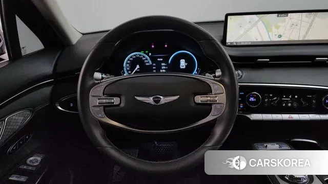 Genesis GV70 2021 Синий из Кореи, фото 4