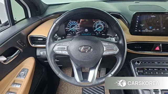 Hyundai The New Santa Fe 2020 Белый из Кореи, фото 4