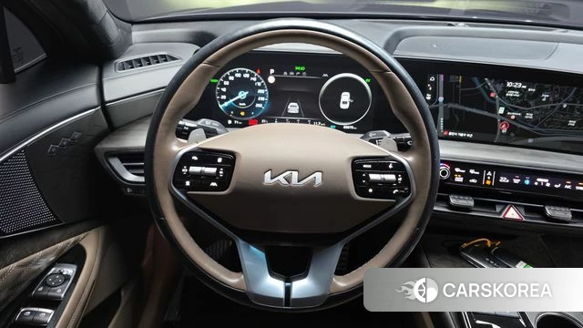 Kia K8 Hybrid 2022 Синий из Кореи, фото 4