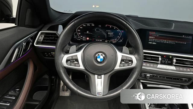 BMW 4 Series (G22) 2021 Черный из Кореи, фото 4