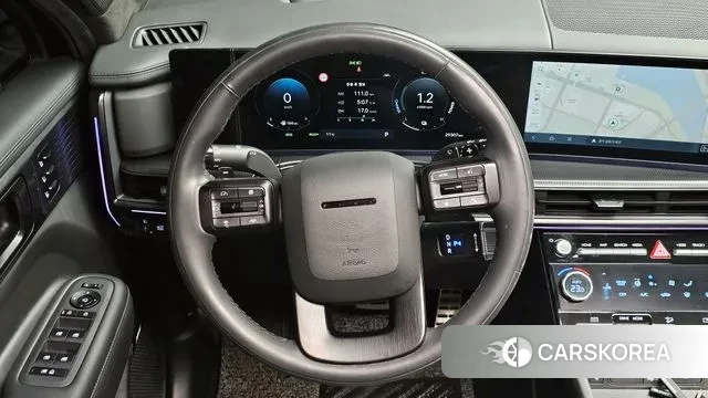 Hyundai Santa Fe (MX5) 2023 Черный из Кореи, фото 4