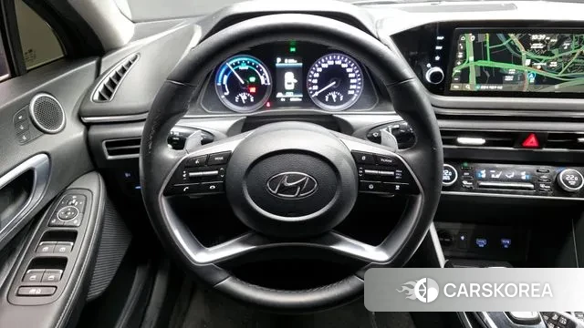 Hyundai Sonata Hybrid (DN8) 2021 Черный из Кореи, фото 4