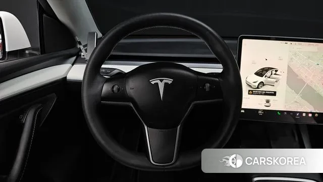 Tesla Model Y 2022 Белый из Кореи, фото 4