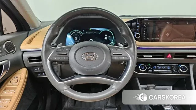 Hyundai Sonata (DN8) 2020 Черный из Кореи, фото 4