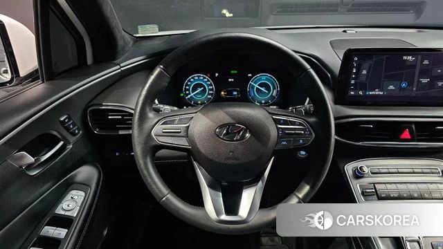 Hyundai The New Santa Fe 2023 Белый из Кореи, фото 4