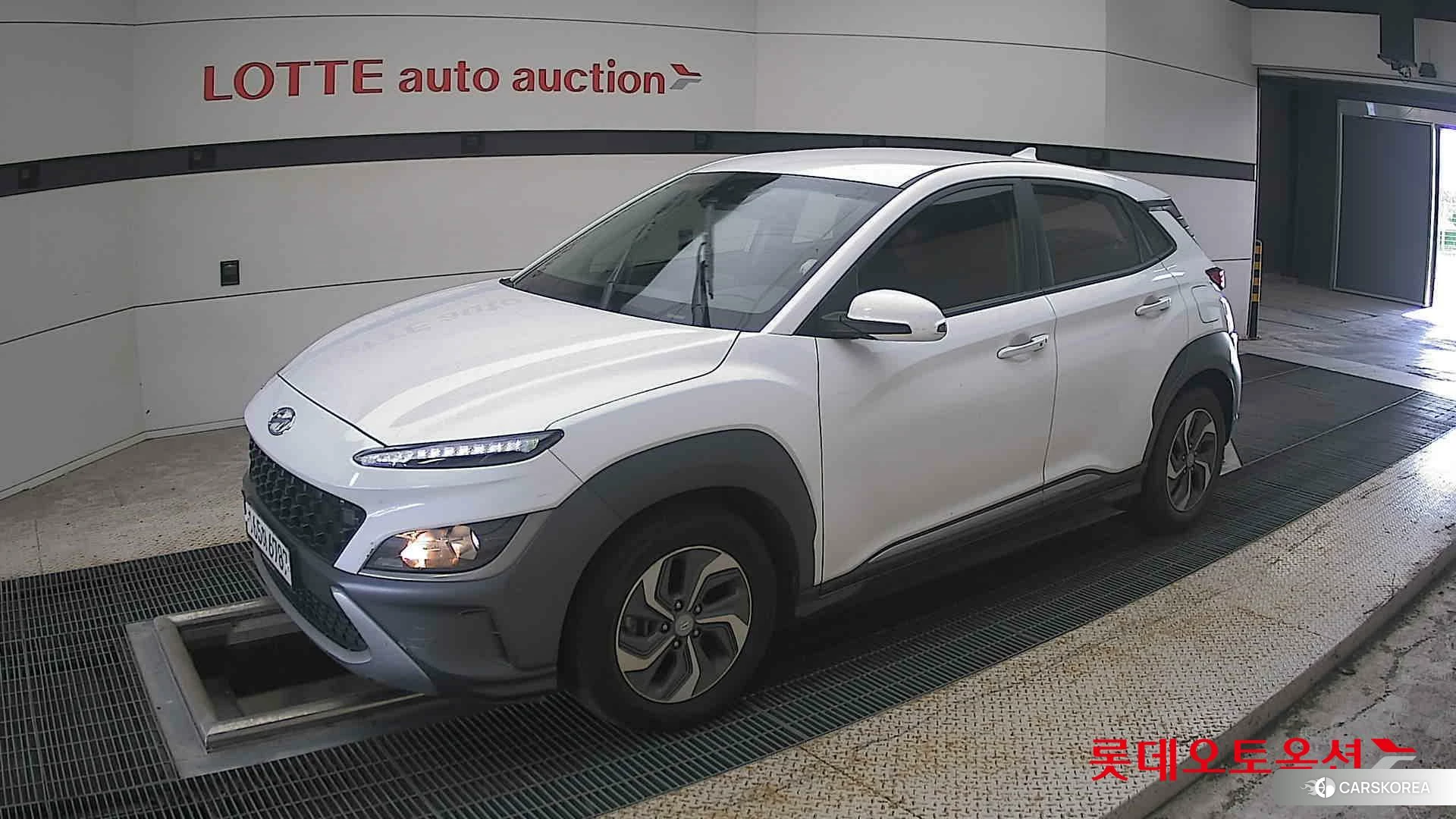 Hyundai Kona Hybrid 2022 Atlas White из Кореи, фото 4