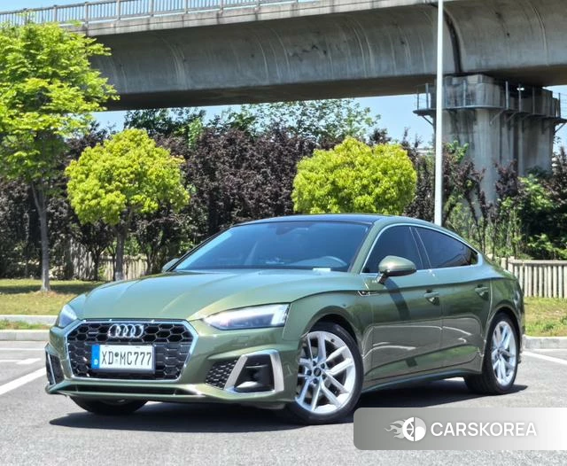 Audi A5 2023 Зеленый из Китая, фото 4