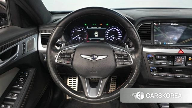 Genesis G80 2019 Синий из Кореи, фото 4