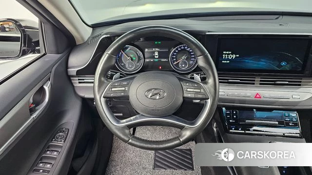 Hyundai The New Grandeur IG Hybrid 2020 Черный из Кореи, фото 4