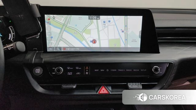 Kia K8 Hybrid 2021 Черный из Кореи, фото 4