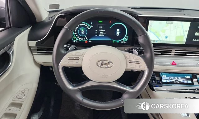 Hyundai The New Grandeur IG Hybrid 2021 Серый из Кореи, фото 4
