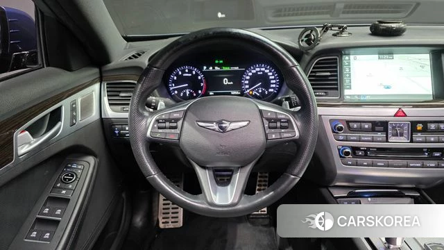 Genesis G80 2018 Синий из Кореи, фото 4