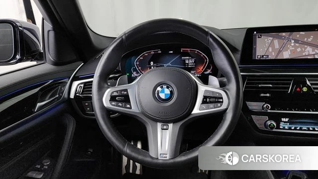 BMW 5 Series (G30) 2020 Черный из Кореи, фото 4