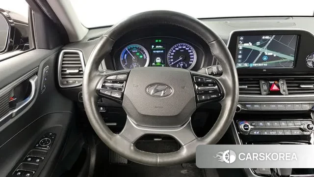 Hyundai Grandeur IG Hybrid 2019 Черный из Кореи, фото 4