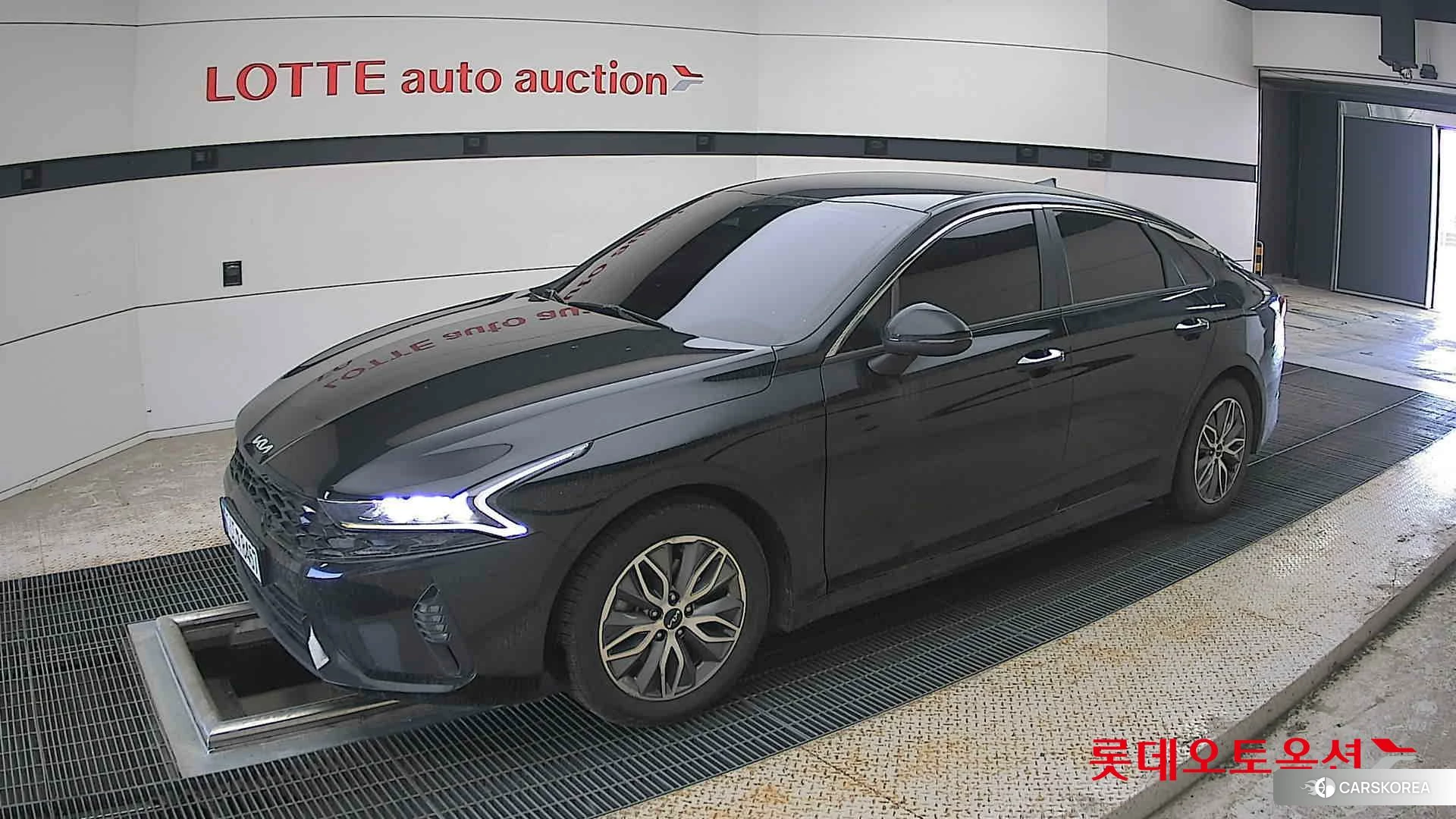 Kia K5 Hybrid 2022 Aurora Black Pearl из Кореи, фото 4
