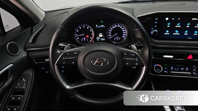 Hyundai Sonata (DN8) 2022 Черный из Кореи, фото 4