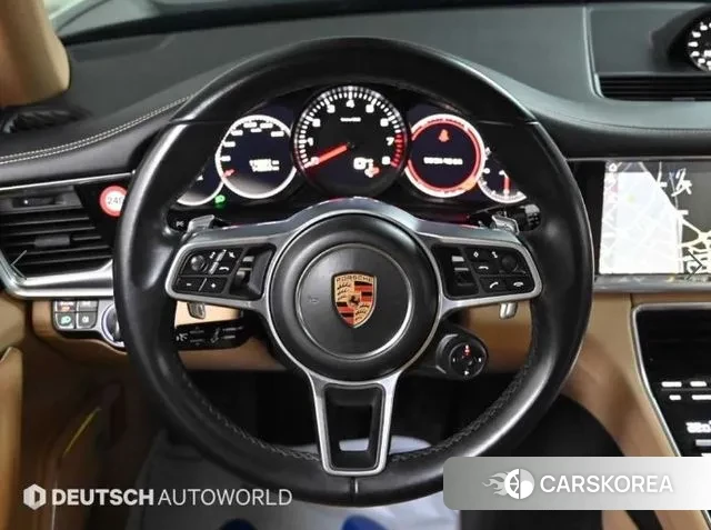 Porsche Panamera (971) 2018 Черный из Кореи, фото 4