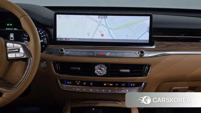 Kia The New K9 2nd generation 2021 Темно-зеленый из Кореи, фото 4